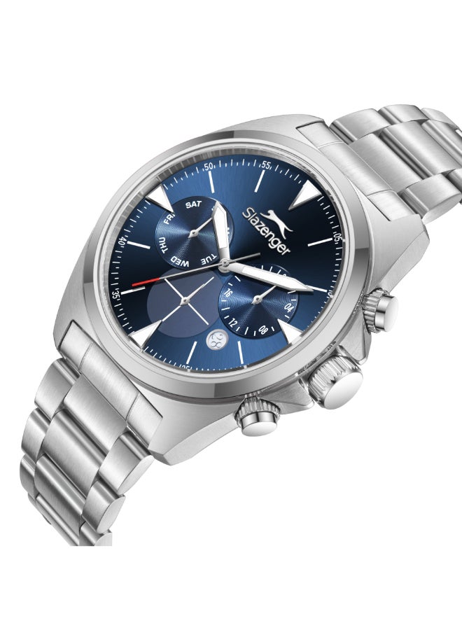 سلازنجر ساعة رجالية معدنية متعددة الوظائف ٤١ مم - Image 2