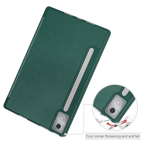 ProElite Cover for Moto Pad 60 Pro 12.7 inch 2025 case Cover, Soft Flexible Flip Case Cover for Moto Pad 60 Pro 12.7 inch 2025 [Recoil Series] - Dark Green - Image 5