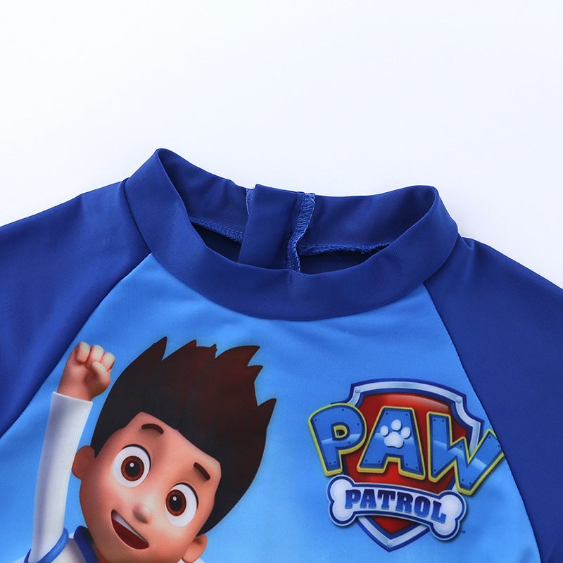 Kids Tales Cartoon Children'S Swimsuit Boy'S One-Piece Spring Baby Swimming Trunks Children'S Swimsuit Baby - Image 3