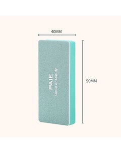 Beauenty 10 Pcs Manicure Nail File, Double Sided Nail Buffers Blocks Set, Nail Buffers Sanding Blocks for Acrylic Nails Gel Polish Nails (Green)  - Image 2