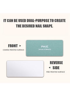Beauenty 10 Pcs Manicure Nail File, Double Sided Nail Buffers Blocks Set, Nail Buffers Sanding Blocks for Acrylic Nails Gel Polish Nails (Green)  - Image 5