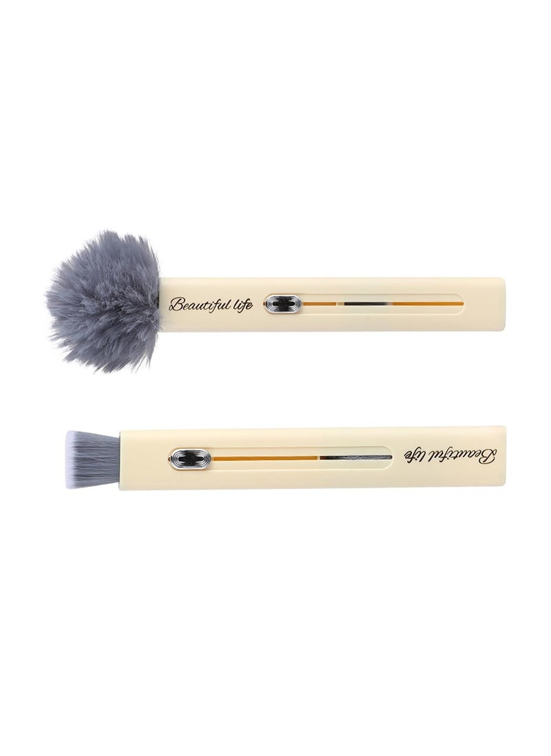 SYOSI - Car Interior Cleaning Brush, 2Pcs Car Crevice Dust Removal Brush, Super Soft Car Detailing Brush for Car Cleaning Seat Brush for Cleaning Air Vent Dashboard Screen - Image 1