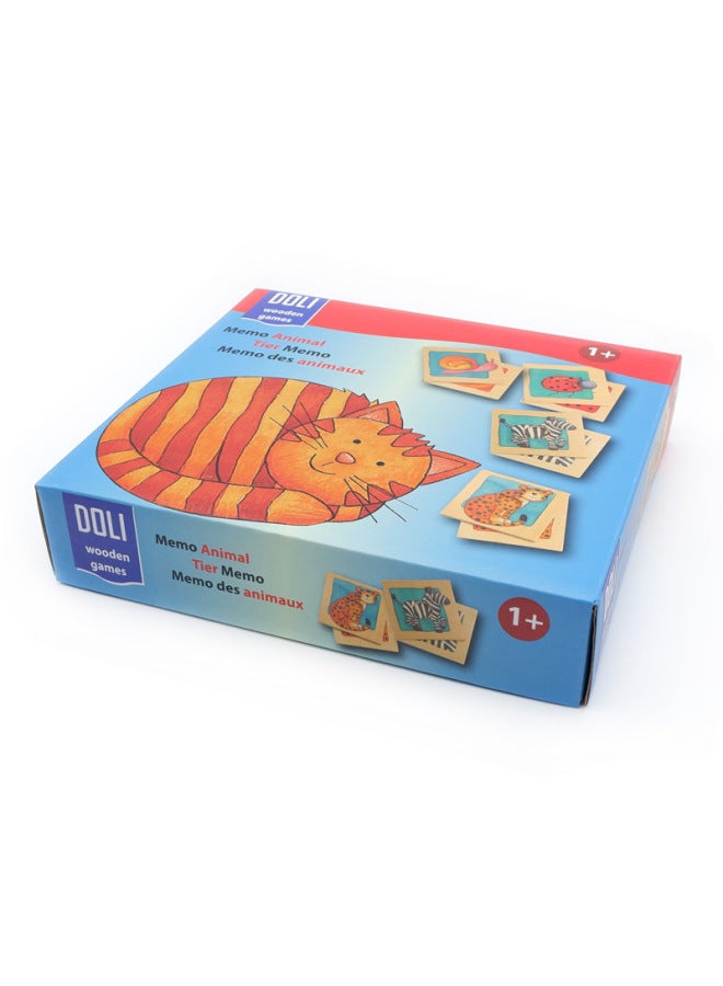 24 زوجًا من ألعاب مطابقة جلد فراء الحيوانات، ألعاب مونتيسوري في مرحلة الطفولة المبكرة للأطفال الوالدين والطفل، وسائل تعليمية تفاعلية لسطح المكتب، مطابقة للنمط - اللون: نمط الاقتران - Image 1