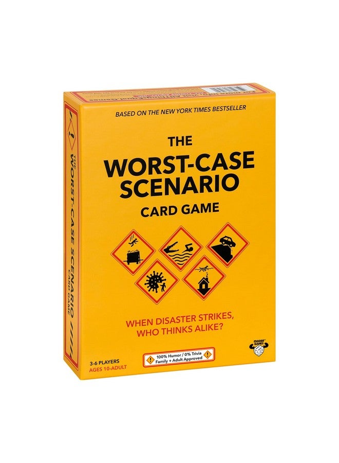 Moose Toys The Worst-CASE Scenario Card Game - All New Family/Party Game | 0% Trivia, 100% Humorous Fun  - Image 1
