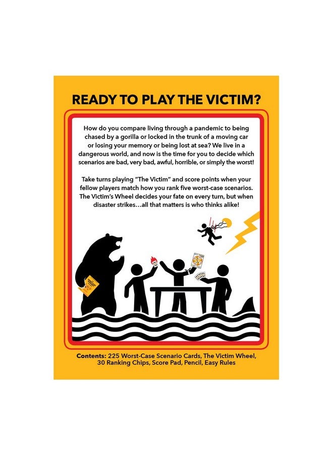 Moose Toys The Worst-CASE Scenario Card Game - All New Family/Party Game | 0% Trivia, 100% Humorous Fun  - Image 5