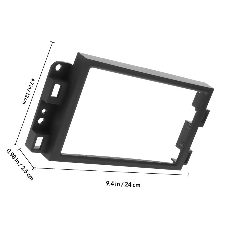 Car Stereo Install Bezel, Durable Trim for Audio System Upgrade with Easy Mounting - Image 2