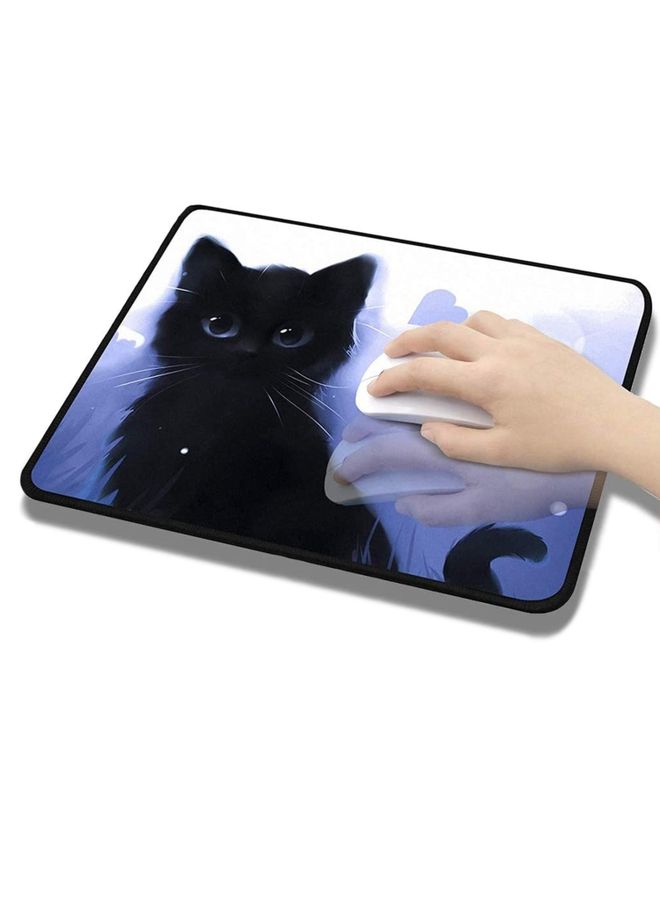 BURAQ Cat Cartoon Anti-Skid E-sports Game Mouse Pad  - Image 1