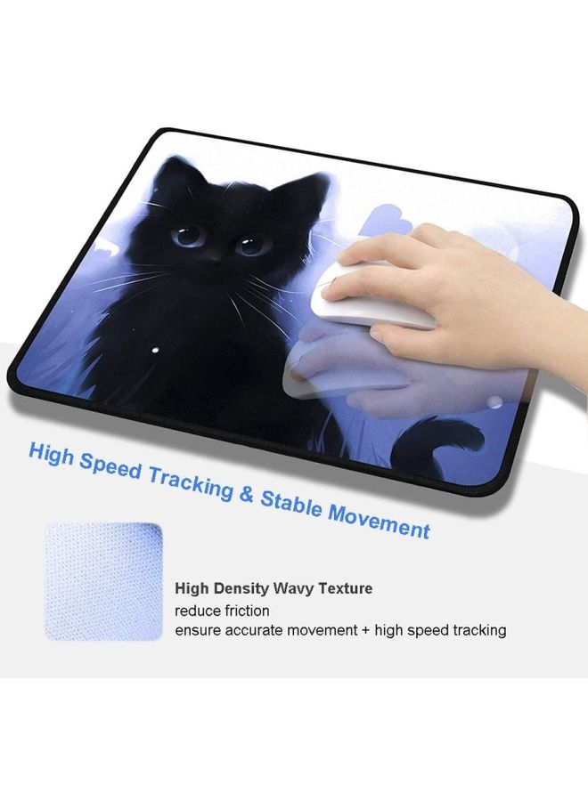 BURAQ Cat Cartoon Anti-Skid E-sports Game Mouse Pad  - Image 3