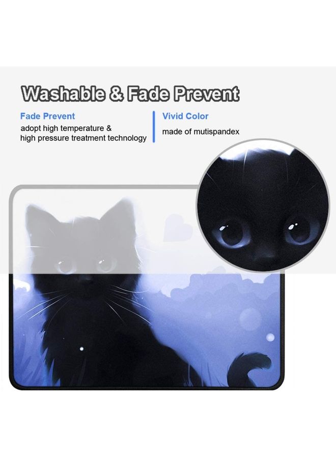 BURAQ Cat Cartoon Anti-Skid E-sports Game Mouse Pad  - Image 2