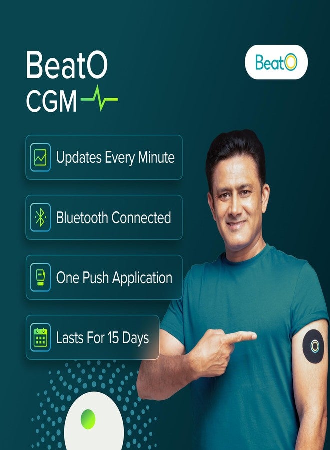 BeatO 15-Day Bluetooth CGM + 30 Day Expert Coaching Plan - Image 2