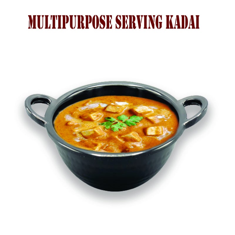 ZIDO (Pack of 1 Exclusive Classical Design Serving Kadai for All Type of Items Like Shahi Paneer, Dal Makhani, Malai Khofta, Manchurian, Rice and All Vegetables - Image 5