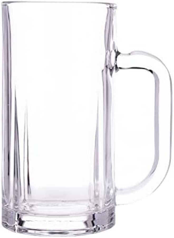 AKDC كوب بيرة AKDC مقاس L (7 سم) X W (7 سم) X H (14 سم) أبيض - Image 3