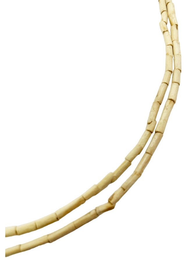 Saubhagya Global Brown Wood Tulsi Kanthi/Rosary 1 Round Mala for Men & Women, Length-31 Inches/ 80 Cms (Set of 2) - Image 4