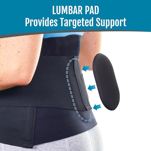 BioSkin Lumbar Support Back Brace - Provides Support for Sciatica Pain Relief, Herniated Discs, and Back Sprains, Lumbar Back Belt for Men and Women (Large) - Image 5