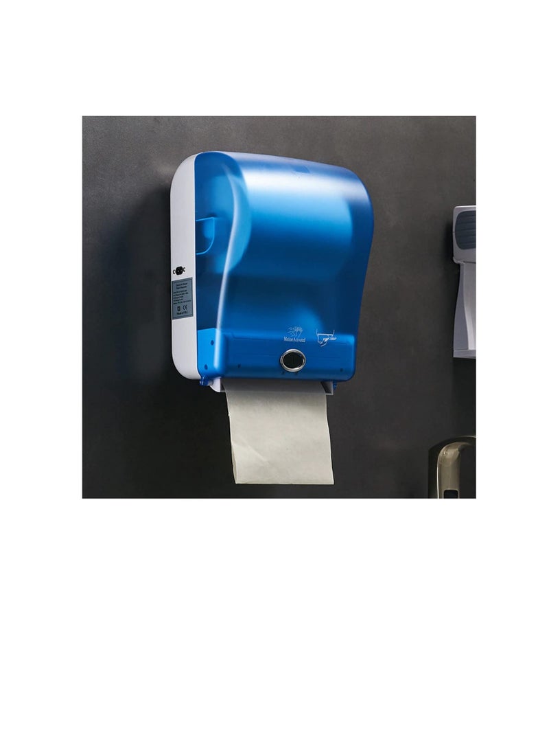 Generic Automatic Sensor Roll Paper Towel Dispenser Wall Mount Holder Auto Cut Jumbo Roll Tissue Dispenser 230VAC / 6V DC for Hospital Hotel Bathroom Public Washroom Office School Kitchen Etc…  - Image 1