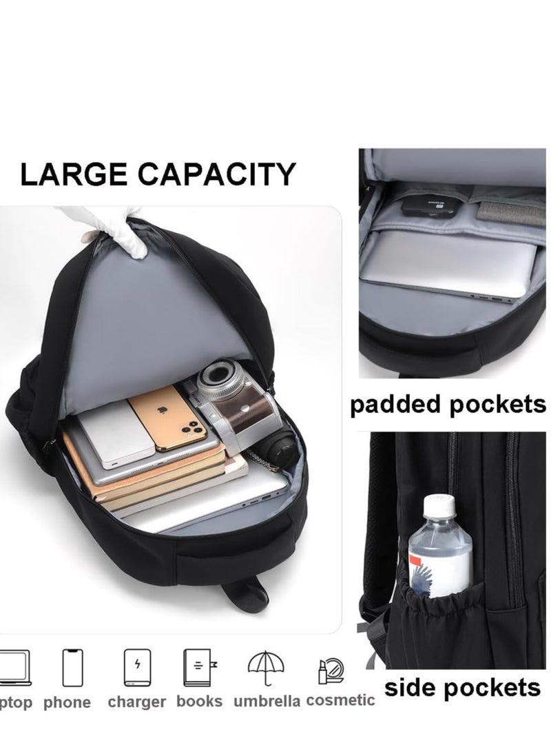 Skycare Unisex College Student Backpack - Travel Laptop Backpack, 15.6 Inch, Lightweight, 25L Large Capacity - Image 2