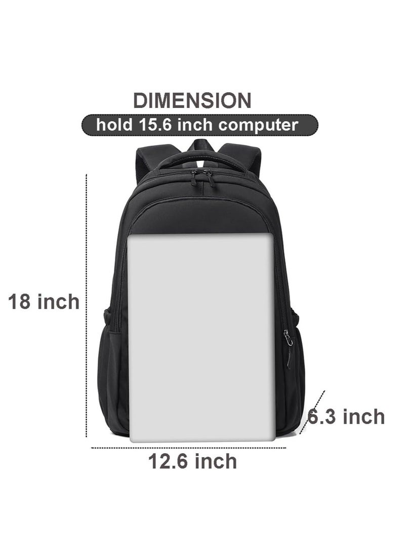 Skycare Unisex College Student Backpack - Travel Laptop Backpack, 15.6 Inch, Lightweight, 25L Large Capacity - Image 3