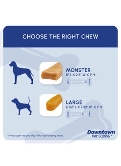 Downtown Pet Supply Yak Cheese Himalayan Dog Chews - Large Yak Chews Rich in Nutrients for Medium to Large Dogs - Long Lasting, Odorless and Easy to Digest Cheese Dog Treats - 2 LB - pzsku/Z272D9D5631E256851F1AZ/45/_/1737031887/99726ccf-5b7f-421e-b5e9-dcdd67a170fb