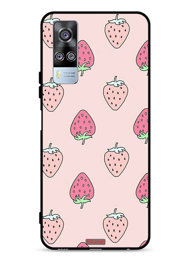 Tolwak vivo Y51 2020 Protective Case Cover Strawberry Icon - Image 1