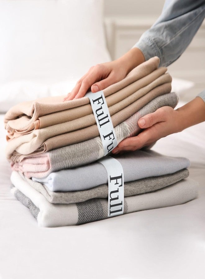 Bozenu Sheet Organizers and Storage Bands - Elastic Bed Sheet Straps/Sheet Storage Organizer for Linen Closet, 4 Pieces (King) - Image 2