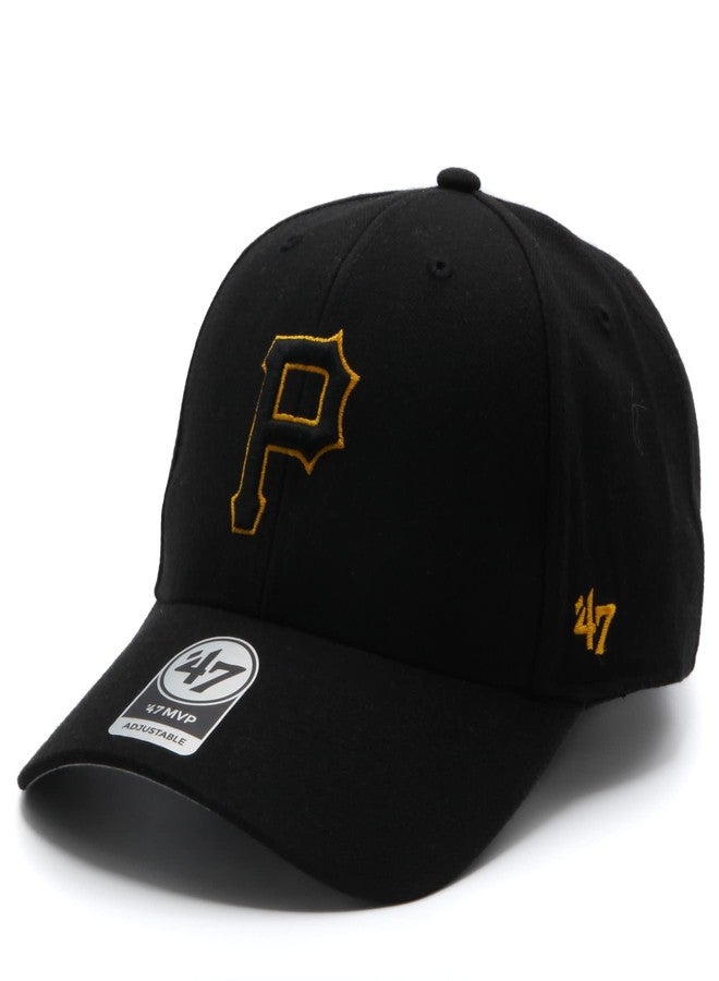قبعة '47 Brand Relaxed Fit - MVP Pittsburgh Pirates سوداء - Image 1
