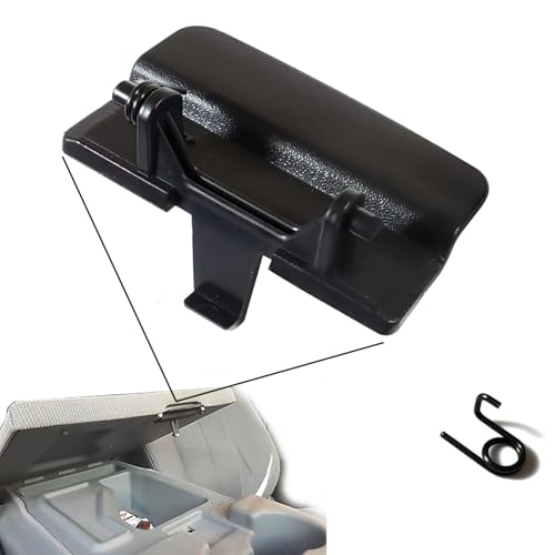 KARPAL Center Console Jump Seat Lid Latch Compatible With 20102018 Ford F150 Black - Image 1