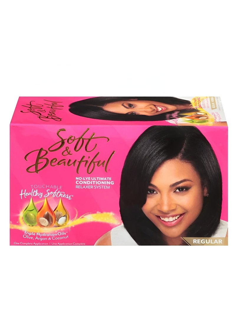 Soft & Beautiful No-Lye Ultimate Conditioning Relaxer System Reguler  - Image 1