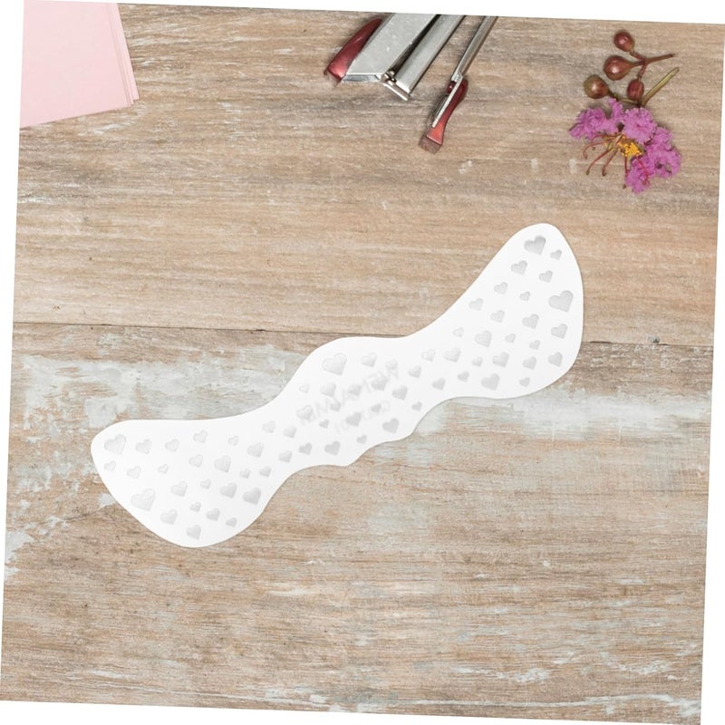 Outanaya 4pcs Tattoos Cute Heat-shaped Face Stickers for Makeup Shiny Facial Accessories for Festivals and Parties - Image 5