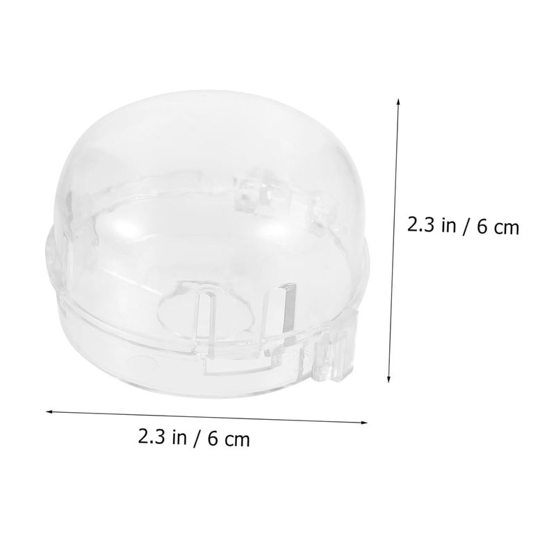 UPKOCH 4pcs Child Safety Stove Knob Covers for Toddlers Heat-Resistant Kitchen Accessory Prevents Accidental Gas Activation Sturdy Plastic Protector - Image 4