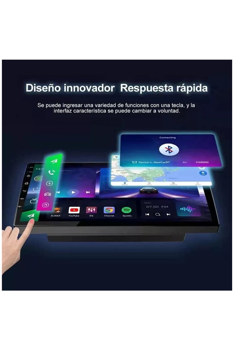 AVT Android Screen For Nissan Sentra 2012 2013 2014 2015 2016 2017 2018 2019 2GB RAM 32GB ROM Support Apple Carplay Android Auto Wireless QLED 10 Inch Touch Screen With Backup Camera Included - Image 2