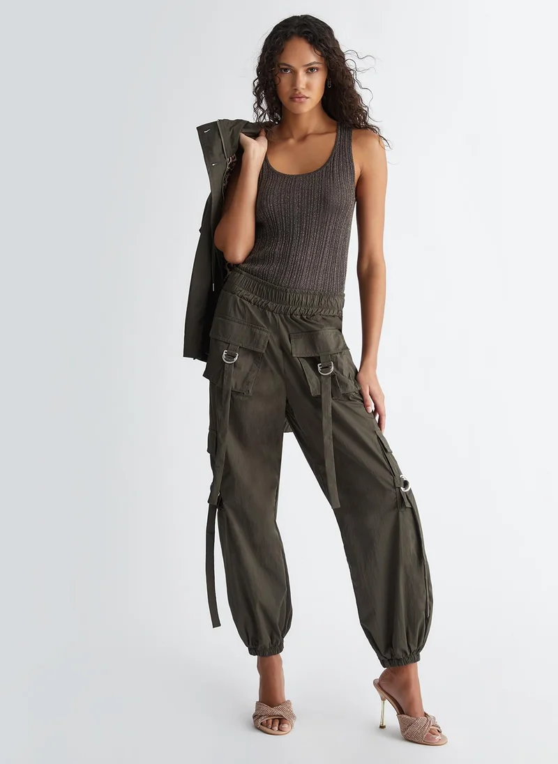 Liu Jo LurexÂ® top