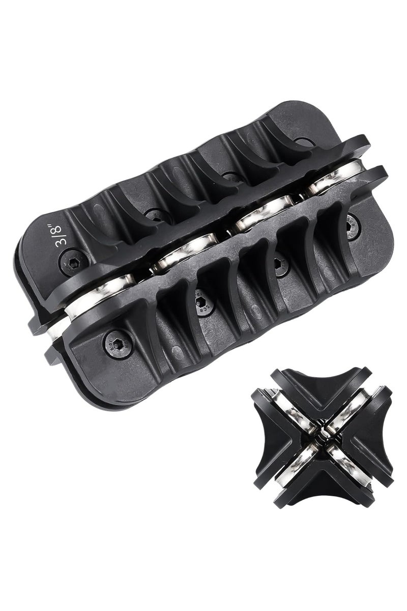 3/8 Inch Tubing Straightener, Handheld Brake Line Tube Straightening Tool for Fuel Line Copper Aluminum Steel Coils - Image 1