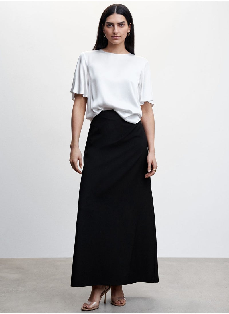 MANGO - Round Neck T-Shirt - Image 1