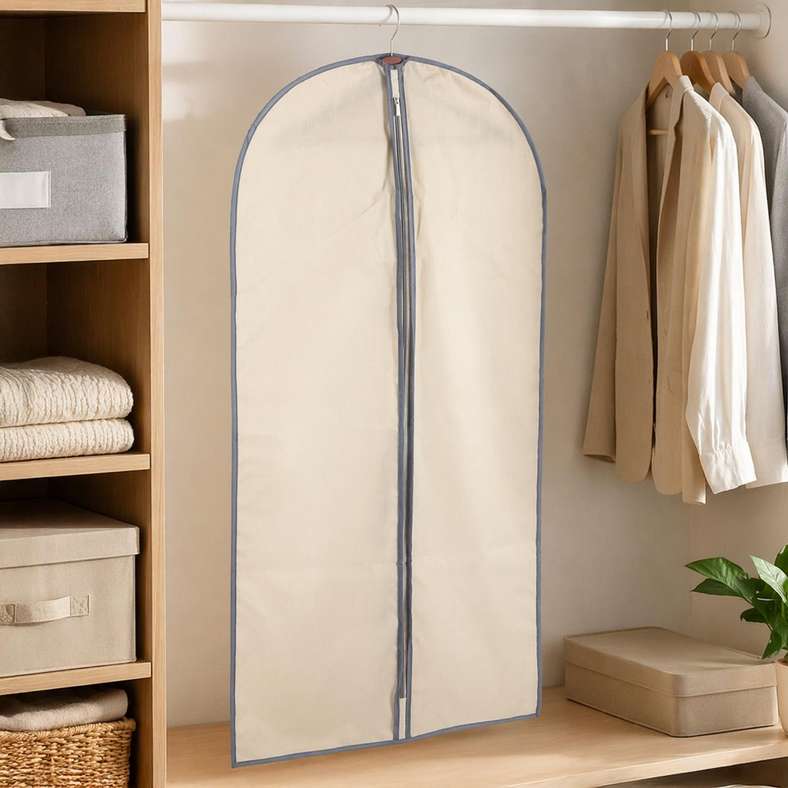Pan Home Avria Foldable Suit Cover 58x105cm - Beige - 262UHE9900020 - Image 1