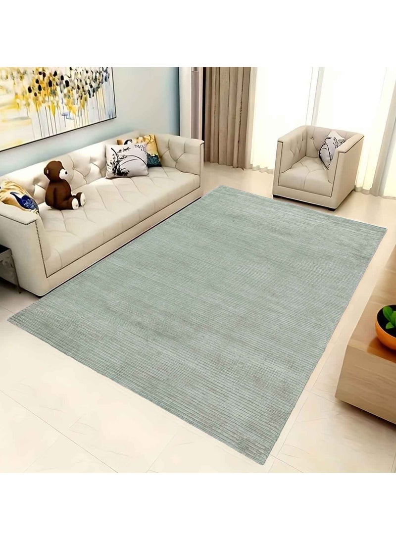 VENICE -100% VISCOSE RUG- 150X230 CMS- SAGE - Image 1