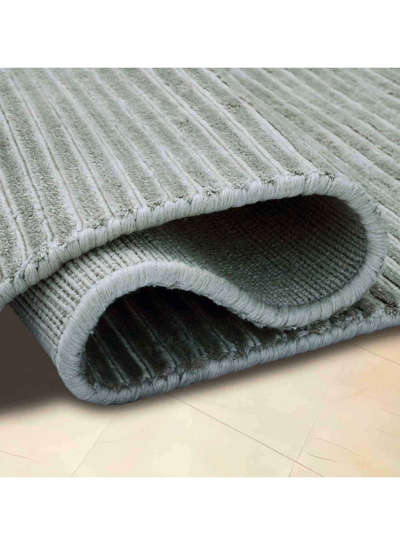 VENICE -100% VISCOSE RUG- 150X230 CMS- SAGE - Image 3