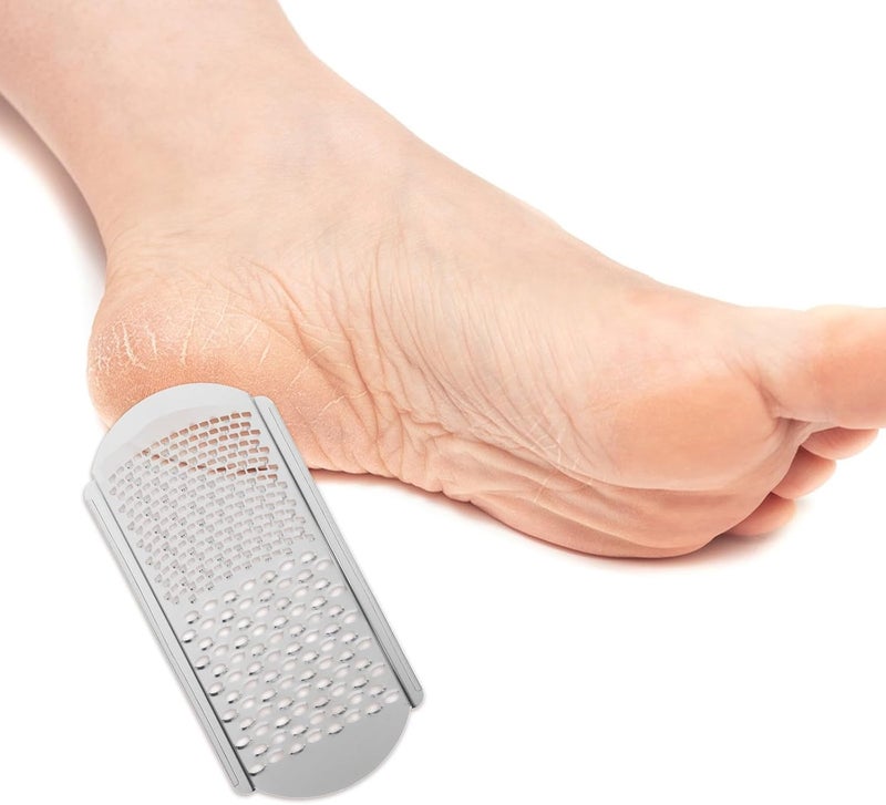 Baluue 3pcs Foot File Callus Remover for Feet Dead Skin Cleaner Stainless Steel for Cracked Heels Home Use - Image 5