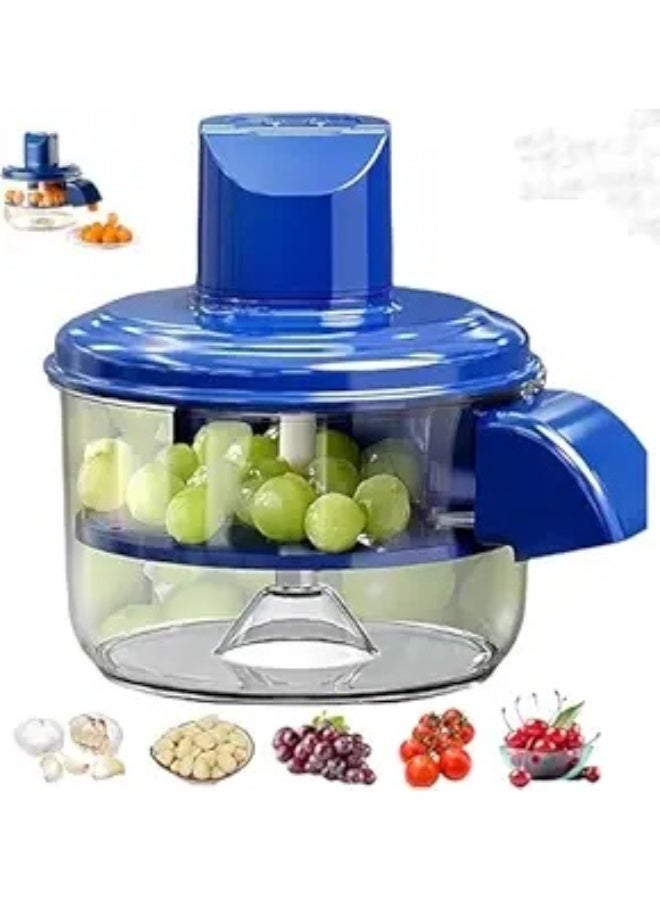 50W Electric Garlic & Small Fruit Peeler Machine with 20cm Bowl & Stainless Steel Blades – Automatic Peeling Machine for Garlic, Grapes, Cherry Tomatoes & Small Fruits, Easy to Clean, Home & Commercial Use - Image 3