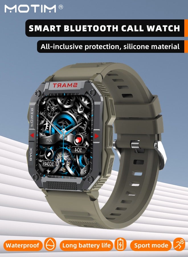 Motim Smart Watch for iOS and Android Phones, Watches for Men Women IP68 Waterproof Smartwatch Fitness Tracker Watch with Heart Rate/Sleep Monitor Steps Calories Counter  - Image 1