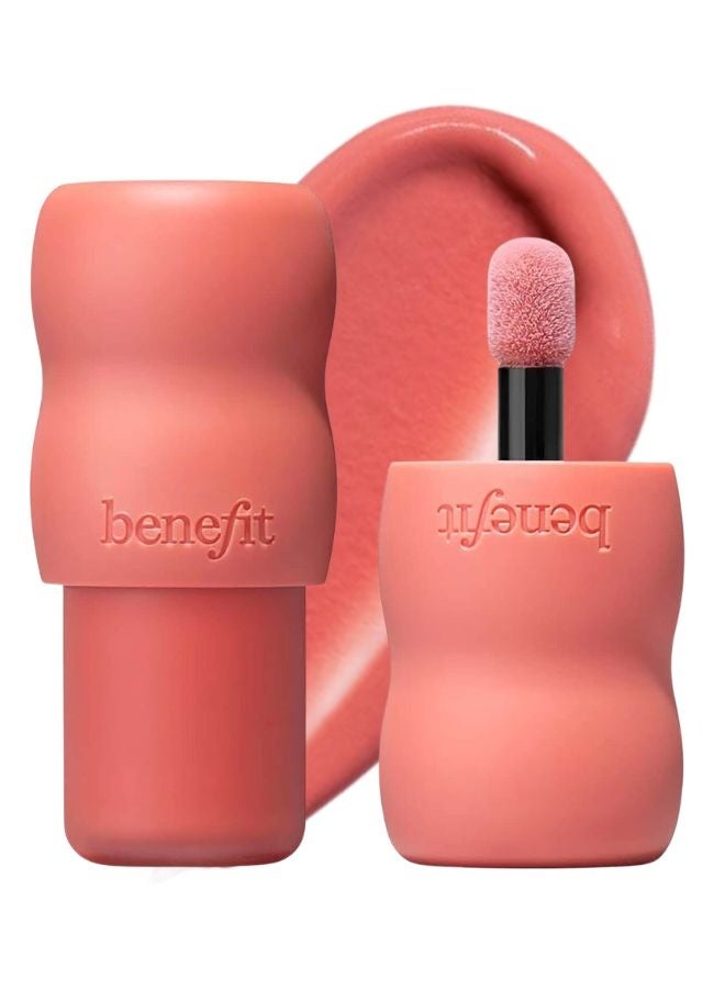 Benefit Play Daze Airy Liquid Blush – Apricotta (Warm Apricot Peach) 6ml | Lightweight Buildable Liquid Blusher with Soft-Focus Matte Finish, Long-Wearing & Waterproof Formula - Image 1