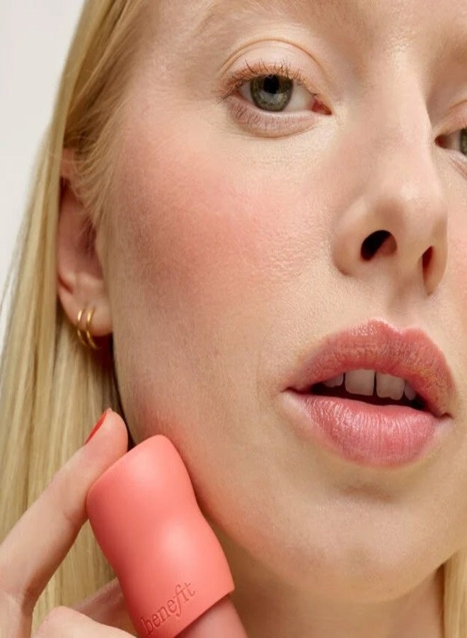 Benefit Play Daze Airy Liquid Blush – Apricotta (Warm Apricot Peach) 6ml | Lightweight Buildable Liquid Blusher with Soft-Focus Matte Finish, Long-Wearing & Waterproof Formula - Image 4