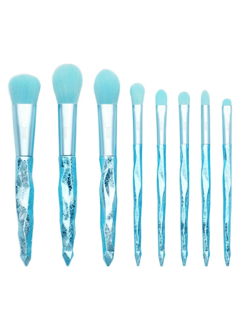 Jessup Moreno Glacier Blue 8Pcs Brush Set