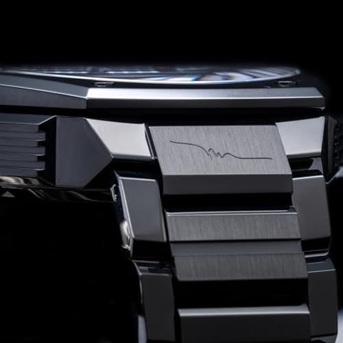 Bulova ساعة بولوفا مارك أنتوني للرجال سلسلة X بمينا الماس على قرص أسود مطلي بالأيونات، الطراز: 98D183 - Image 3