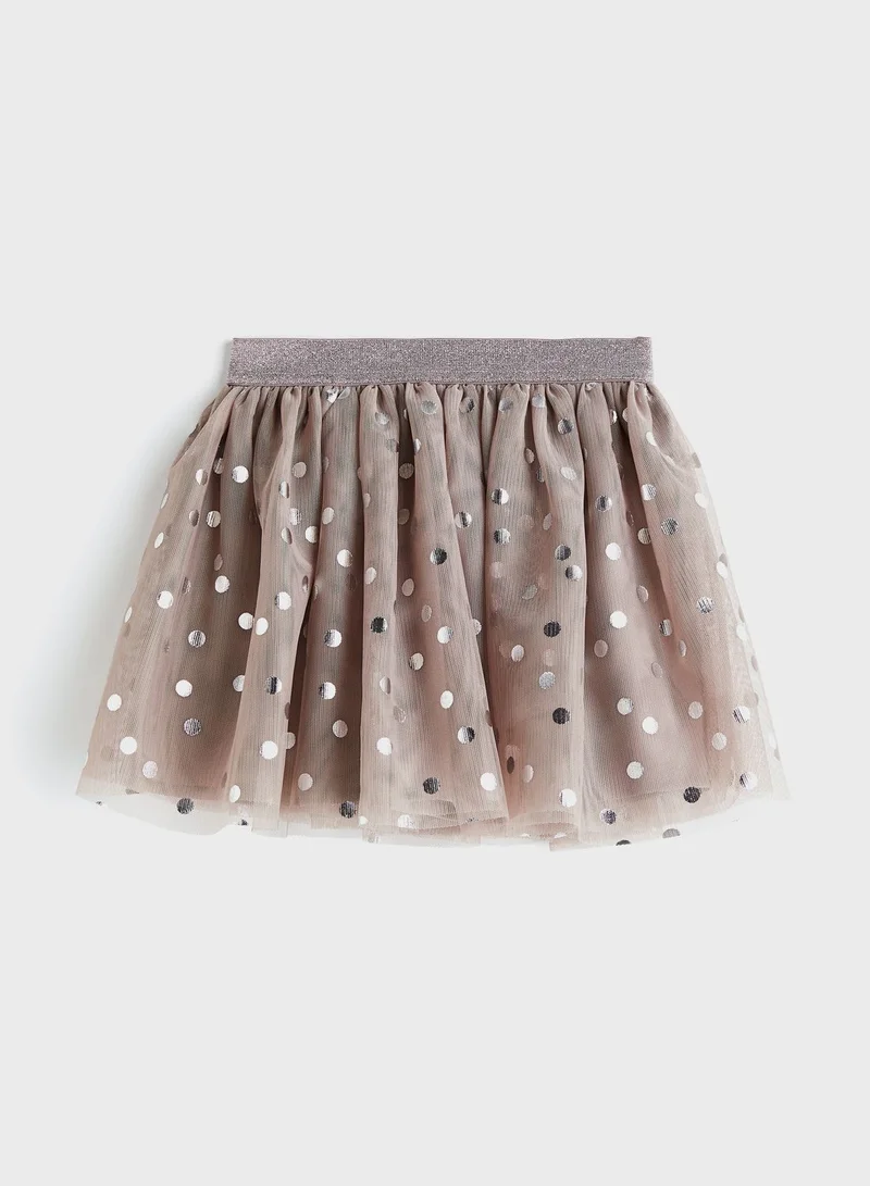 H&M Kids Glittery Tulle Midi Skirt