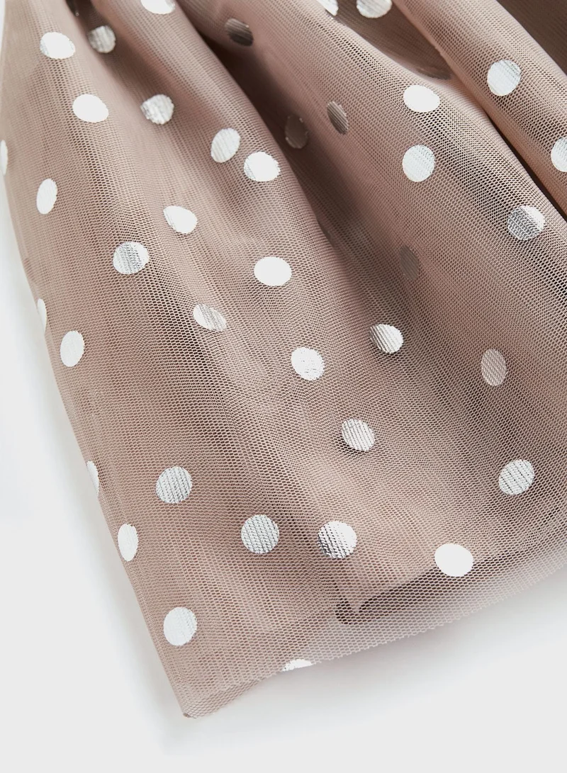 H&M Kids Glittery Tulle Midi Skirt