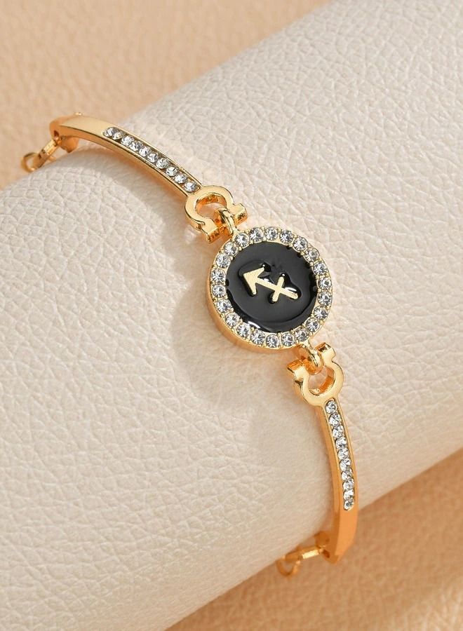 5esha 12 Constellation Zodiac Women's Bracelet with Sagittarius