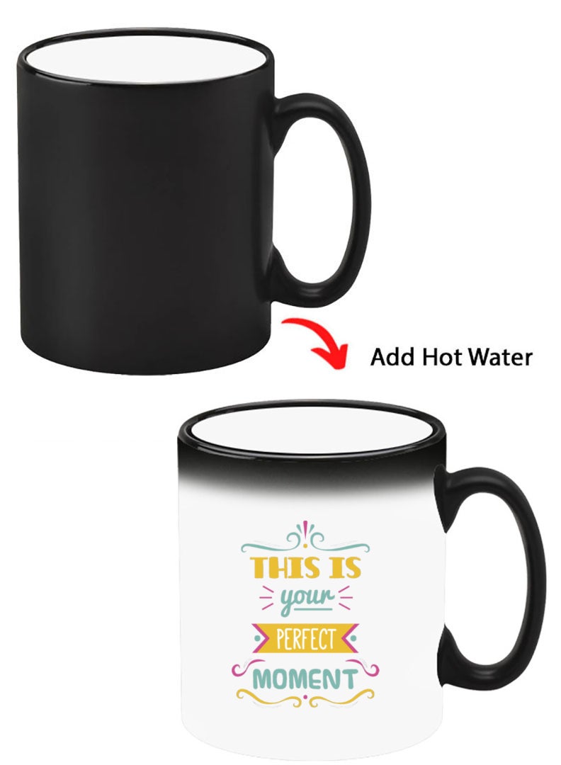 Theodor Color Changing Heat Sensitive Ceramic Mug, Image Revealed When HOT Liquid is Added! this is your - Image 1