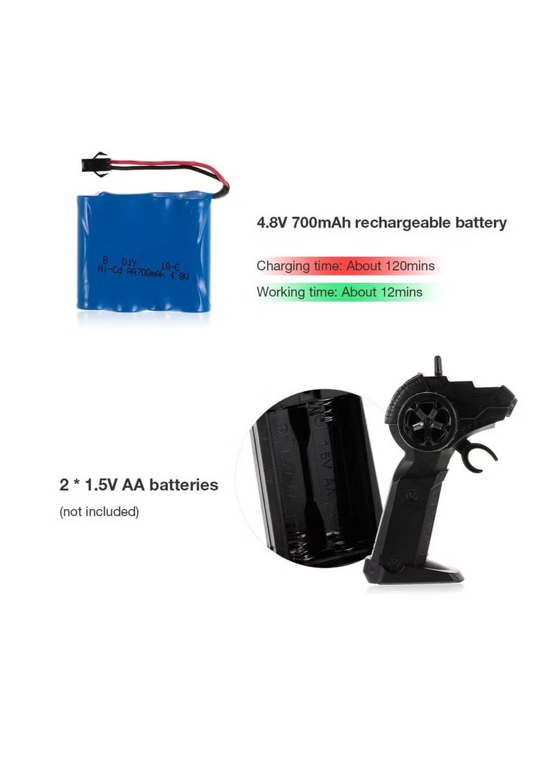 1/20 مقياس 2.4G RC سيارة -USB شحن عالية السرعة التحكم عن بعد شاحنة، مكافحة اسقاط PVC شيل، خفيفة الوزن سباق تسلق الجبال المتينة لعبة - Image 3