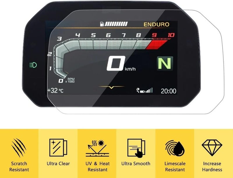 Vuzmode Speedometer Sun Visor for BMW Motorcycles - Image 5