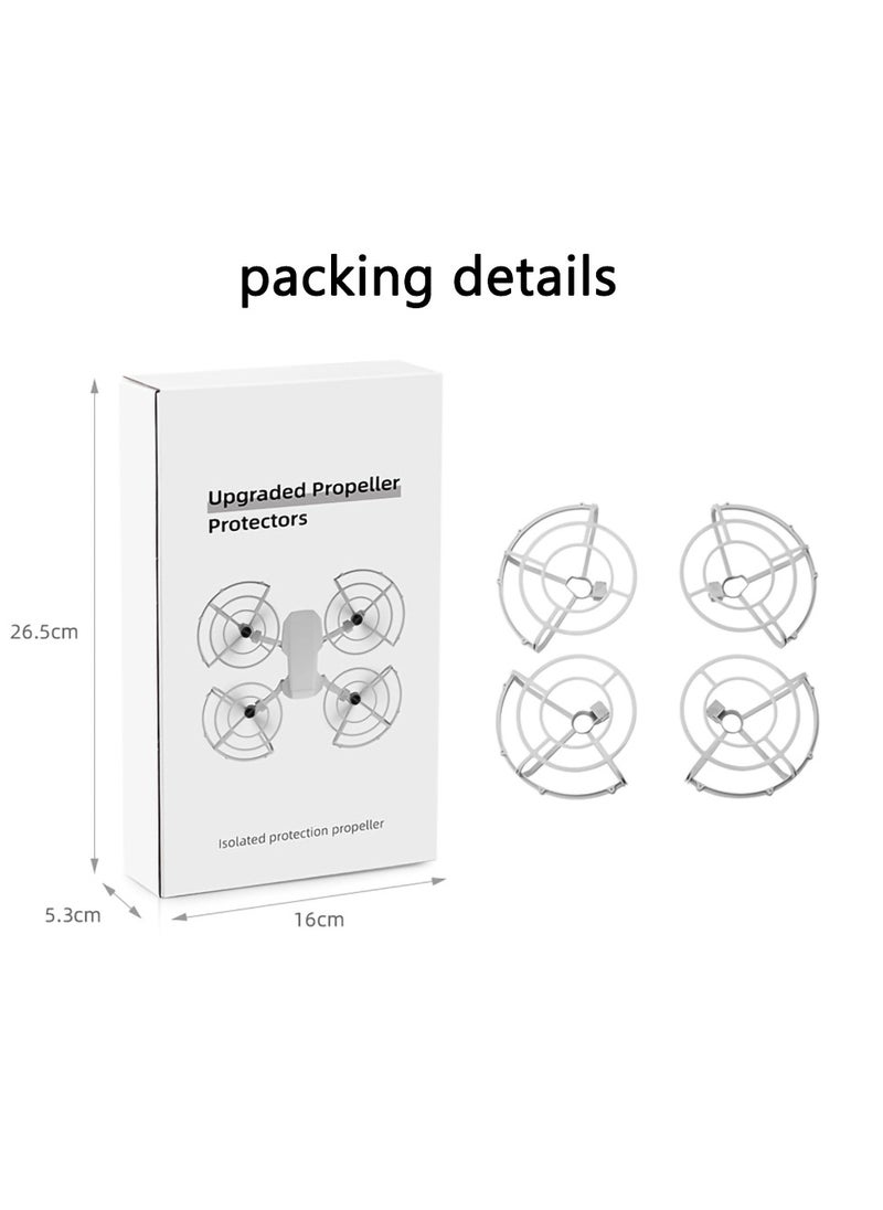 SYOSI - Propeller Guard Protection Ring for DJi Mavic Mini 2 / SE Portable Protection Drone Accessories Anti-Collision Ring Propeller Guard Quick Release Propeller Guard (4 pieces) - Image 1